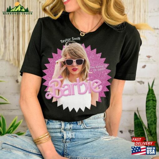 Barbie Movie Poster 2023 In Her Eras Era Tour The Shirt Hoodie Classic