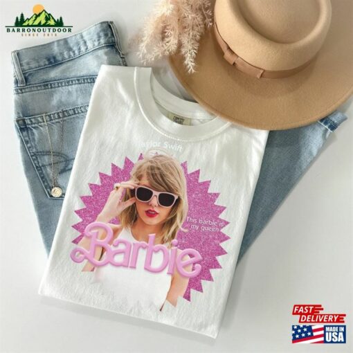 Barbie Movie Poster 2023 In Her Eras Era Tour The Shirt Hoodie Classic