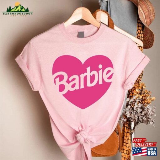 Barbie Movie Shirt Love Heart Unisex T-Shirt