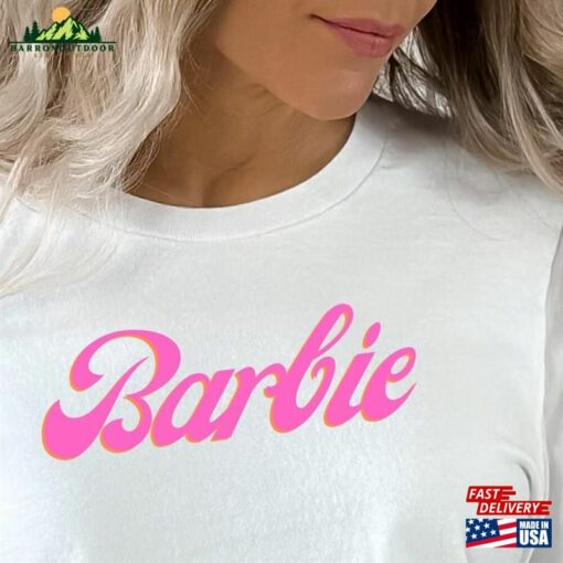 Barbie Named T-Shirt Daughters Gift Girlfriend Birthday Present Unisex Classic