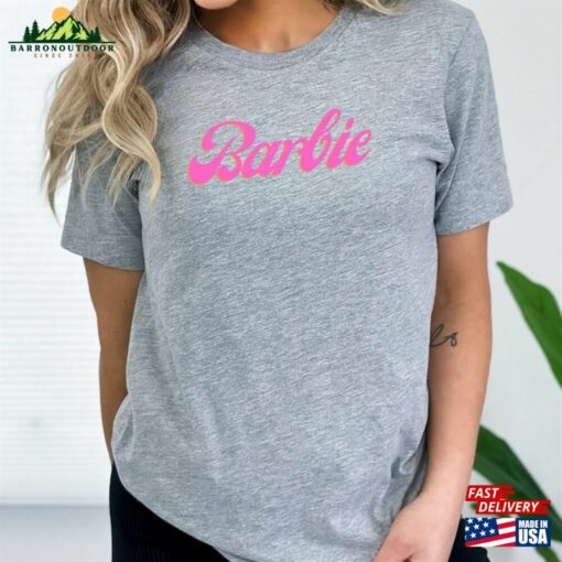 Barbie Named T-Shirt Daughters Gift Girlfriend Birthday Present Unisex Classic