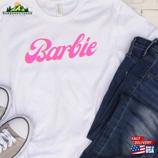 Barbie Named T-Shirt Daughters Gift Girlfriend Birthday Present Unisex Classic