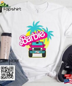 Barbie Offroad 4X4 Pink Car T-Shirt Malibu Movie 2023 Classic Hoodie