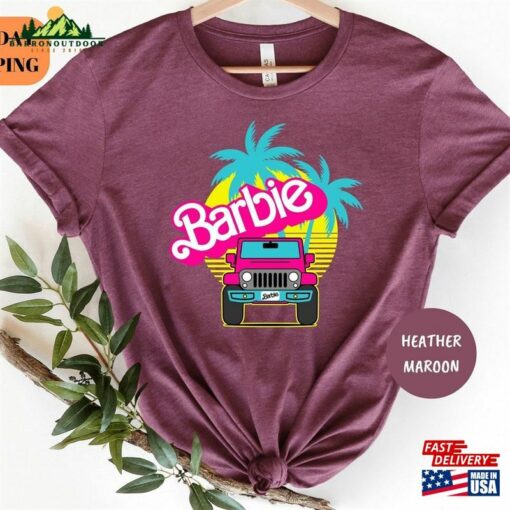 Barbie Offroad 4X4 Pink Car T-Shirt Malibu Movie 2023 Classic Sweatshirt