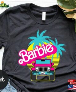 Barbie Offroad 4X4 Pink Car T-Shirt Malibu Movie 2023 Unisex