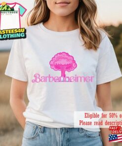 Barbie Oppenheimer 2023 Shirt Barbieheimer Active Funny Movie Unisex Classic