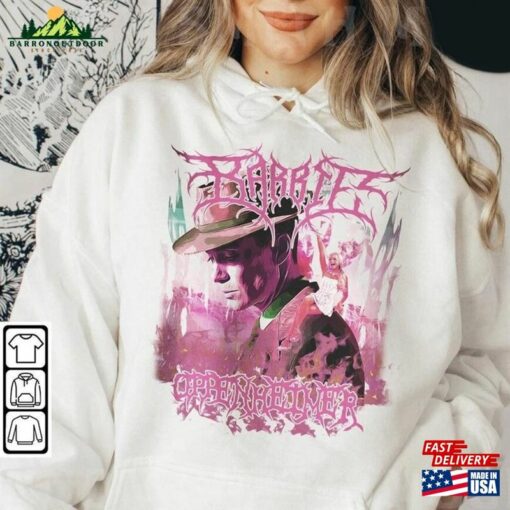 Barbie Oppenheimer Black Metal Shirt Movie 2023 Retro Vintage Graphic Hoodie Classic