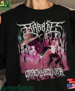 Barbie Oppenheimer Black Metal Shirt Retro Vintage Graphic 90S Y2k Bootleg Merch Gift Fan Unisex Sweatshirt