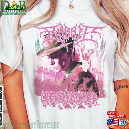 Barbie Oppenheimer Black Metal Shirt Retro Vintage Graphic 90S Y2k Bootleg Merch Gift Fan Unisex Sweatshirt