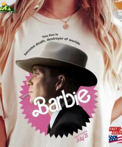 Barbie Oppenheimer Comfort Colors Barbieheimer Active T-Shirt Funny Movie Unisex