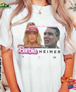 Barbie Oppenheimer Funny Movie Shirt Barbieheimer Active 2023 T-Shirt Unisex Barbie Oppenheimer Funny Movie Shirt Barbieheimer Active 2023 T-Shirt Unisex