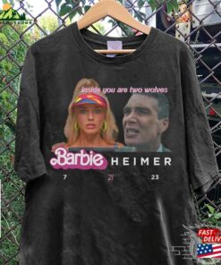Barbie Oppenheimer Funny Movie Shirt Barbieheimer Active 2023 T Shirt Unisex 3