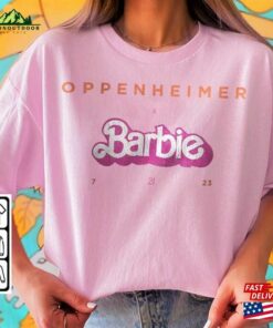 Barbie Oppenheimer Movie Shirt Barbieheimer Active 2023 Hoodie T Shirt 4