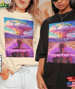 Barbie Oppenheimer Movie Shirt Cillian Murphy Inspired Bootleg Tee Hoodie Sweatshirt 3