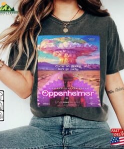 Barbie Oppenheimer Movie Shirt Cillian Murphy Inspired Bootleg Tee Hoodie Sweatshirt 4