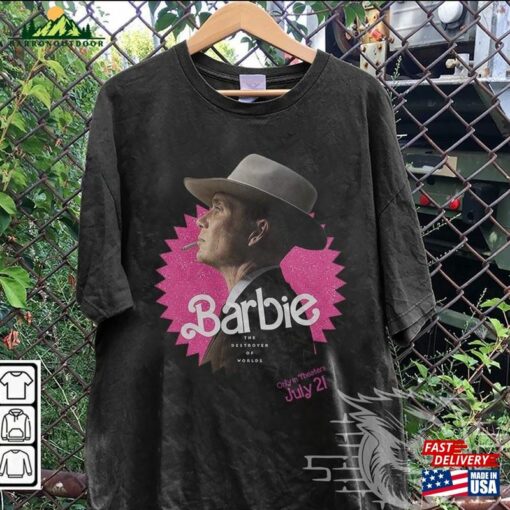 Barbie Oppenheimer Movie Shirt Funny Inspired Bootleg Tee T-Shirt Classic