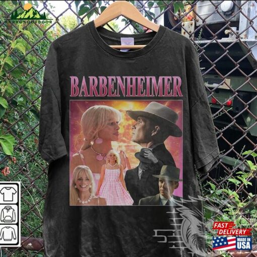 Barbie Oppenheimer Movie Shirt Funny V1 Inspired Bootleg Tee Hoodie Sweatshirt