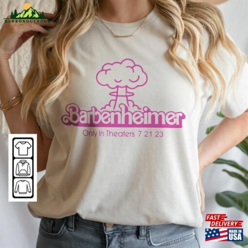 Barbie Oppenheimer Movie Shirt Inspired Bootleg Tee Hoodie Classic