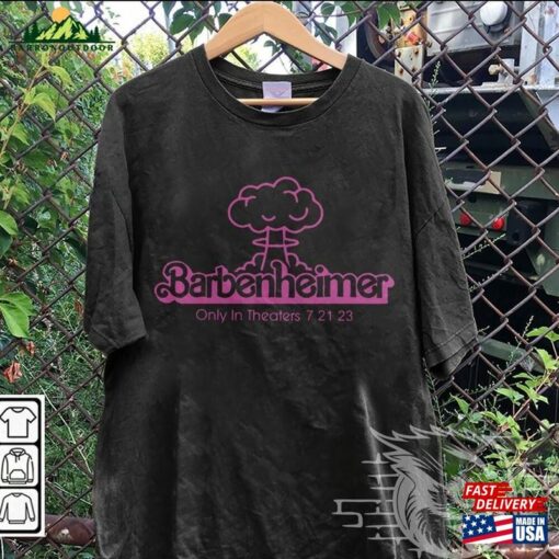 Barbie Oppenheimer Movie Shirt Inspired Bootleg Tee Hoodie Classic