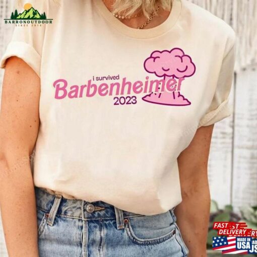 Barbie Oppenheimer Shirt 2023 Movie Funny Moive Inspired Classic T-Shirt