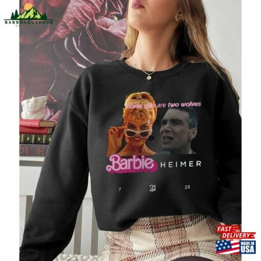 Barbie Oppenheimer Shirt Barbieheimer Active Funny Movie Classic T-Shirt