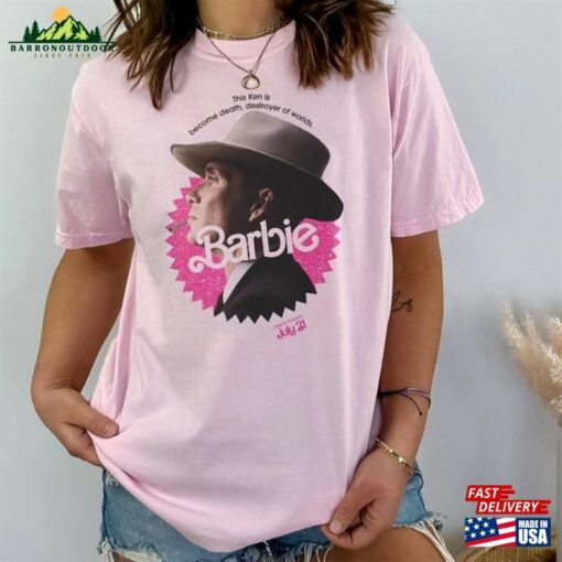 Barbie Oppenheimer Shirt Barbieheimer Active Funny Movie T-Shirt Classic