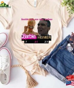 Barbie Oppenheimer Shirt Barbieheimer Active Funny Movie T Shirt Margot Vintage Sweatshirt 3