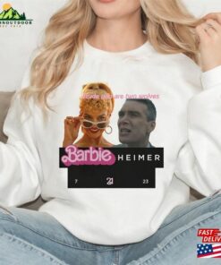 Barbie Oppenheimer Shirt Barbieheimer Active Funny Movie T-Shirt Sweatshirt