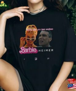 Barbie Oppenheimer Shirt Barbieheimer Active Funny Movie T Shirt Sweatshirt 4
