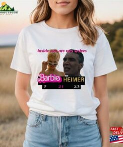 Barbie Oppenheimer Shirt Barbieheimer Active Funny Movie Unisex Classic