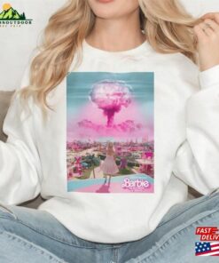 Barbie Oppenheimer Shirt Barbieheimer Active Funny Movie Unisex Hoodie 4