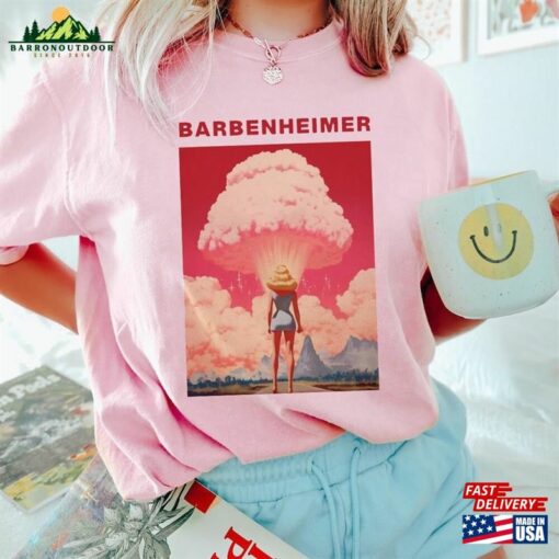 Barbie Oppenheimer Shirt Barbieheimer Active Sweatshirt Funny Movie Tee Unisex