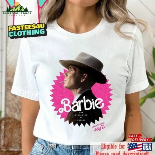 Barbie Oppenheimer Shirt Funny Movie Tee Unisex T-Shirt