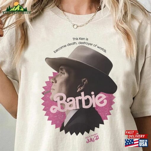 Barbie Oppenheimer Shirt Margot Robbie Movie 2023 Unisex T-Shirt