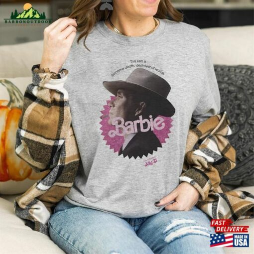 Barbie Oppenheimer Shirt Margot Robbie Movie 2023 Unisex T-Shirt