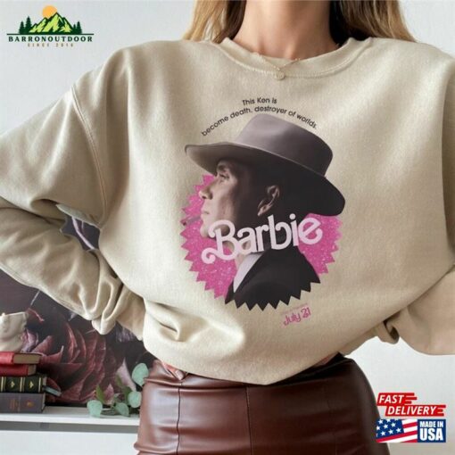 Barbie Oppenheimer Sweatshirt Barbieheimer Active Funny Movie Hoodie