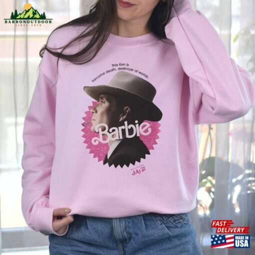 Barbie Oppenheimer Sweatshirt Barbieheimer Active Funny Movie Hoodie