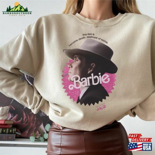 Barbie Oppenheimer Sweatshirt Barbieheimer Active Funny Movie Hoodie T-Shirt