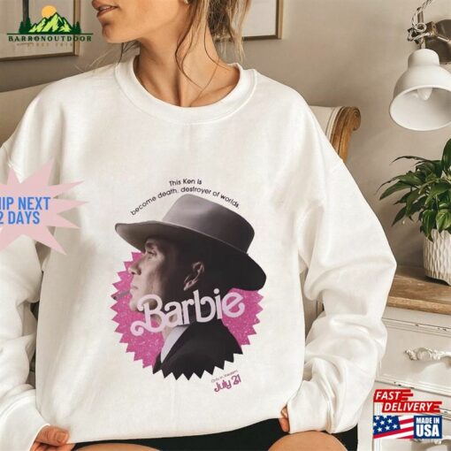 Barbie Oppenheimer Sweatshirt Barbieheimer Active Funny Movie Hoodie Unisex T-Shirt