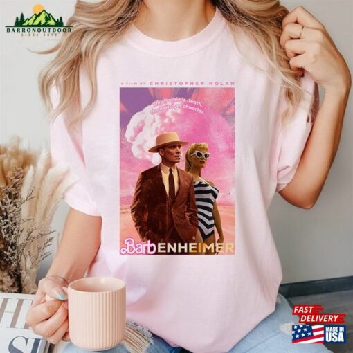 Barbie Oppenheimer T-Shirt Barbenheimer Active Tee Funny Movie Sweatshirt Classic