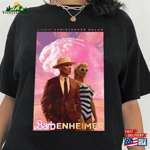 Barbie Oppenheimer T-Shirt Barbenheimer Active Tee Funny Movie Sweatshirt Classic