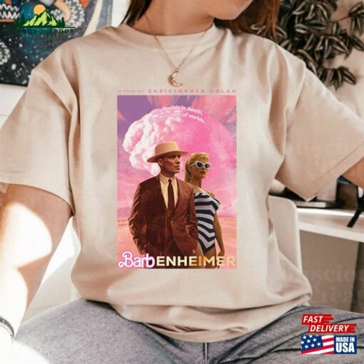 Barbie Oppenheimer T-Shirt Barbenheimer Active Tee Funny Movie Sweatshirt Classic