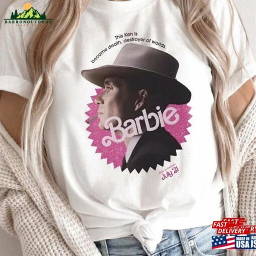 Barbie Oppenheimer T-Shirt Barbieheimer Active Funny Movie Shirt Hoodie