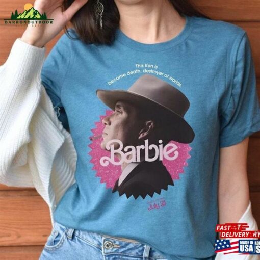 Barbie Oppenheimer T-Shirt Barbieheimer Active Funny Movie Shirt Hoodie