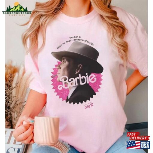 Barbie Oppenheimer T-Shirt Barbieheimer Active Funny Movie Shirt Sweatshirt Hoodie