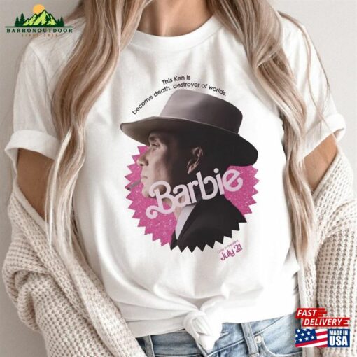 Barbie Oppenheimer T-Shirt Barbieheimer Active Funny Movie Tee Classic