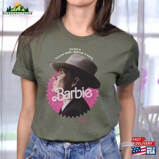 Barbie Oppenheimer T-Shirt Barbieheimer Active Funny Movie Tee Classic