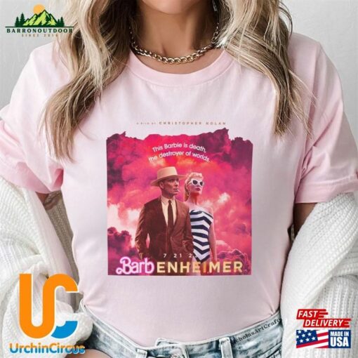 Barbie Oppenheimer T-Shirt Barbieheimer Active Funny Movie Tee Classic Sweatshirt