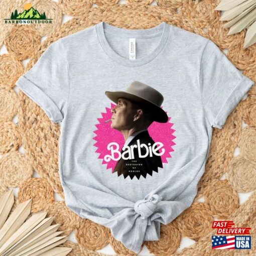 Barbie Oppenheimer T-Shirt Barbieheimer Active Funny Movie Tee Sweatshirt