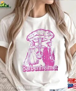 Barbie Oppenheimer T-Shirt Barbieheimer Active Funny Movie Tee Unisex Classic Barbie Oppenheimer T-Shirt Barbieheimer Active Funny Movie Tee Unisex Classic